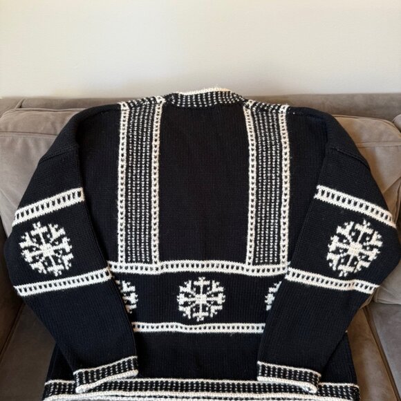NWT Banana Republic Fair Isle Crew-neck Sweater 2025 HOLIDAY Collection Preview - Picture 9 of 10